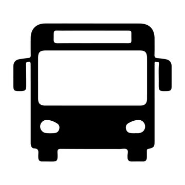 Bus Front View Icon