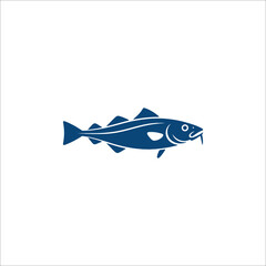 Obraz premium Cod Fish Icon