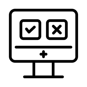 Online Evaluation Icon