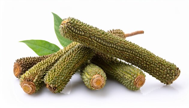 Tinospora Cordifolia Herb Isolated On White Background