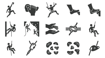 Obraz premium Yoga poses and human figures.