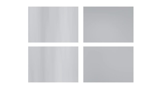 Abstract grey gradient motion background with soft flowing light patterns animation.