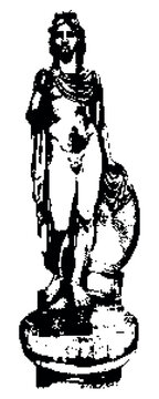 Pixel Art Apollo Statue Ancient Greek God Vector Art