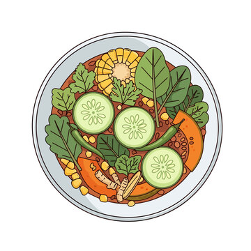 Rishi Panchami festival food plate with vegetables and grains