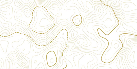 Retro topographic map. Geographic contour map. Abstract outline grid, vector illustration. Topography and geography map grid abstract backdrop. Business concept.  © MdNayebAli