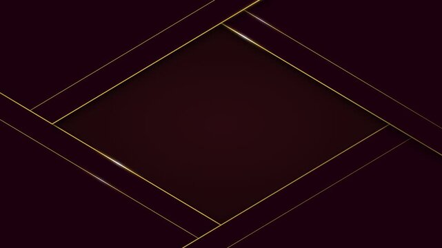 Seamless Looping Luxury Diamond Geometry -  Burgundy Motion Background 4K 60fps