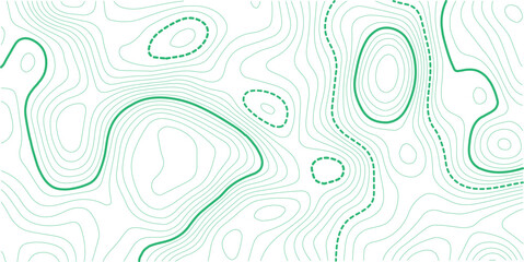 Retro topographic map. Geographic contour map. Abstract outline grid, vector illustration. Topography and geography map grid abstract backdrop. Business concept.  © MdNayebAli