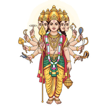 Skanda Sashti Festival Celebration with Lord Murugan Statue