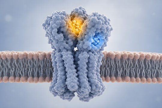 Cell Membrane Receptor With Ligand And Modulator Sites