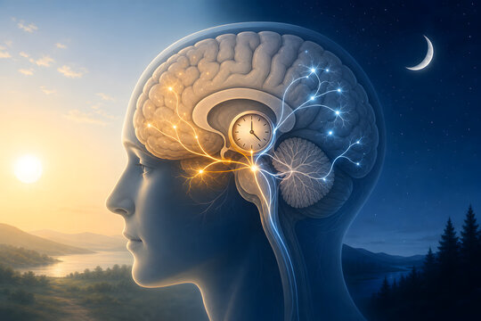 Circadian Brain Regulating the Sleep Wake Cycle