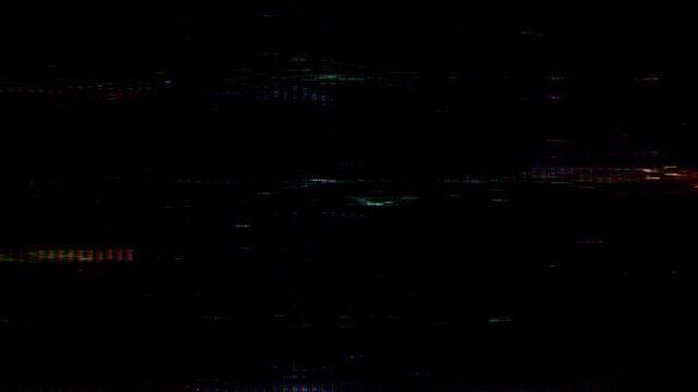 Glitch and noise effects. Broken LCD screen image