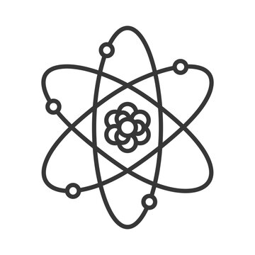 Abstract Atomic Structure Icon