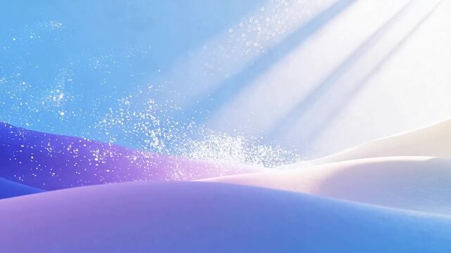 Abstract gradient with light particles