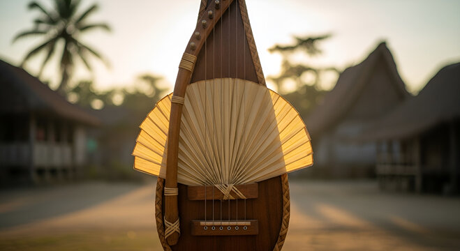 Sasando is a traditional plucked musical instrument from East Nusa Tenggara, Indonesia.