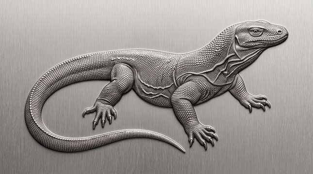 Metal Texture with Komodo 3D Emboss