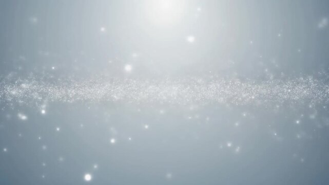 White silver bokeh particles abstract background 白と銀のボケ粒子抽象背景 フルHD 動画