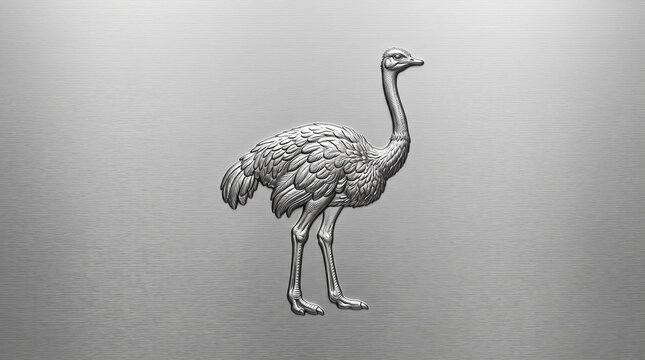 Metal Texture with Ostrich 3D Emboss