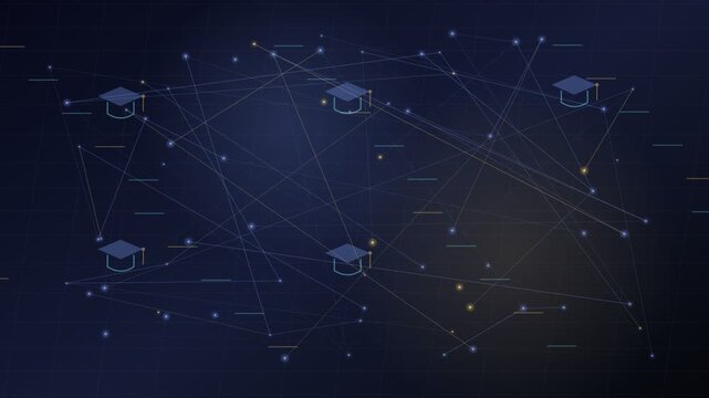 Digital learning network background