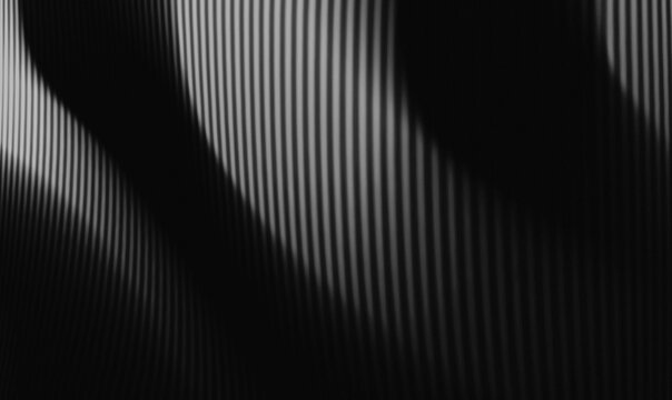 luxury black background with repeating vertical striped line patterns with organic deformation and asymmetrical composition with flowing curves