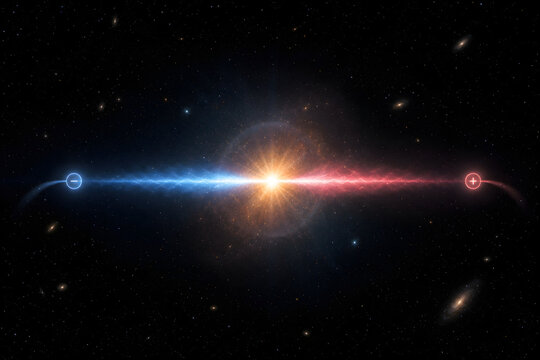 Electron Positron Annihilation In Symmetric Gamma Ray Flash