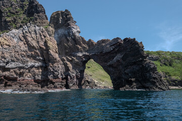 Fototapeta premium 【西ノ島】観光船からみる西ノ島