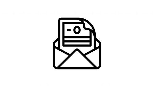bribe minimalist stroke animation