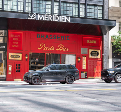 New York, New York USA - July 2, 2026: Le Meridien hotel on 57th Street in Manhattan.