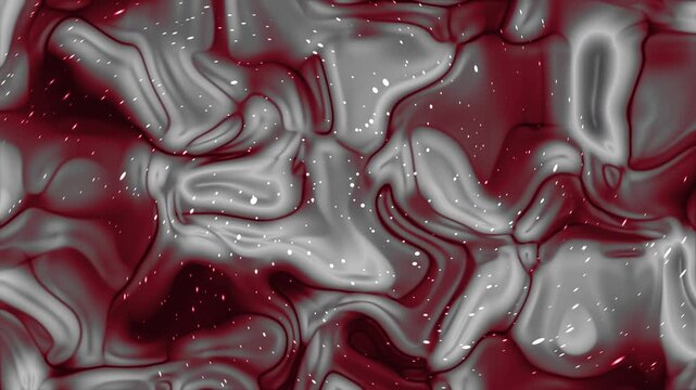 Swirling dark red and gray gradient background liquid silver metallic texture abstract pattern suitable for backgrounds, design projects, product packaging, print materials, and digital artwork.