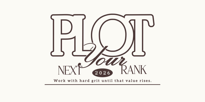 Retro vintage typography college varsity motivational quote slogan elegant serif font print for graphic jersey, tee, hat, t-shirt, sweatshirt, or wall art design - Vector