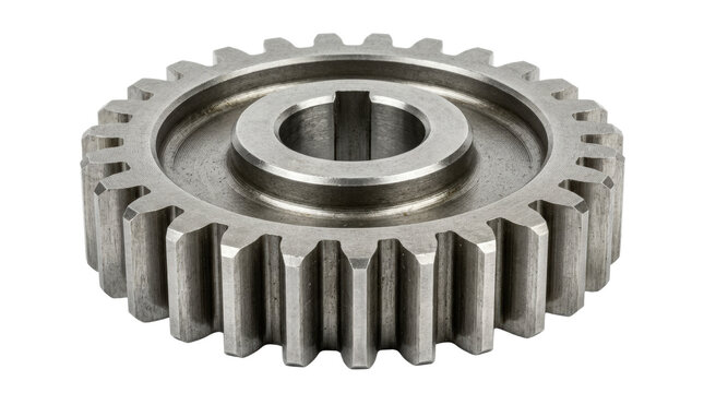 Industrial Metal Gear with Precision Teeth.
