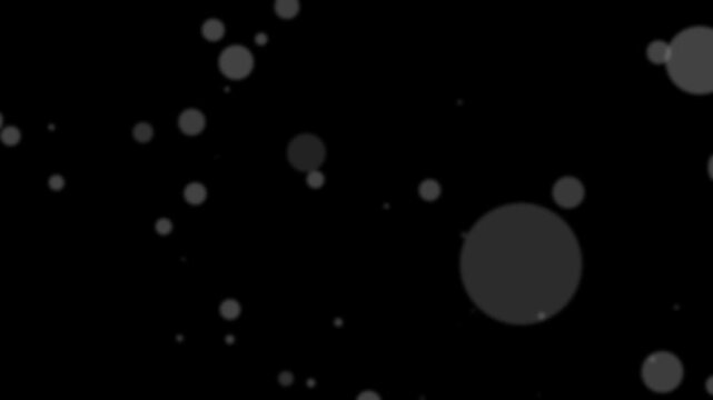 Soft Bokeh Particles Animation with 4K Loop 3