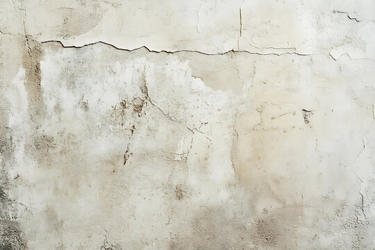 Cracked and Weathered Concrete Wall Texture Background.
