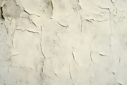 Cracked Plaster Texture Background Closeup.