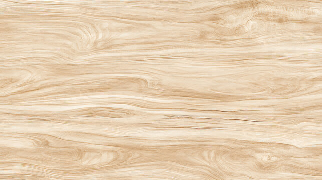 Seamless Light Wood Grain Texture Background.