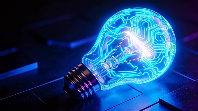 Light bulb with circuit design
