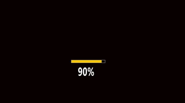 Animated Document Folder Upload Progress Bar File Transfer And Modern Cloud Storage Motion Graphic.