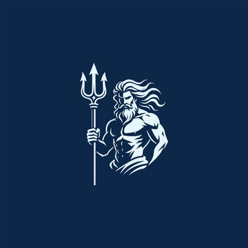 Poseidon Guardian Ocean Logo