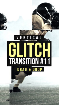 Vertical Glitch Transition 11