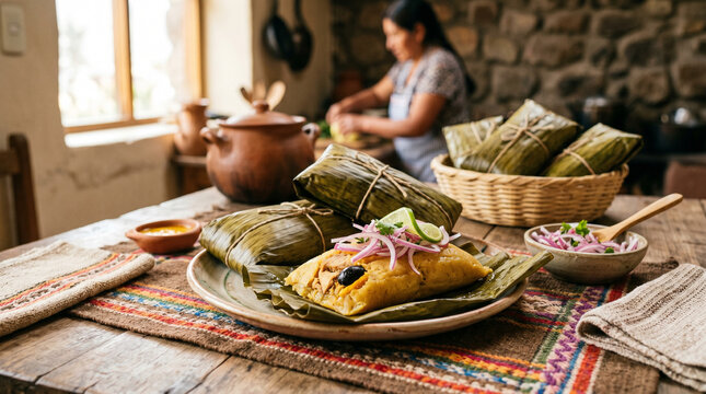 Peruvian tamales