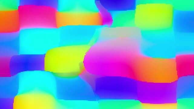 Lunatrixa Animation - Pixelated Mesh Gradient Color Shift Loop Background