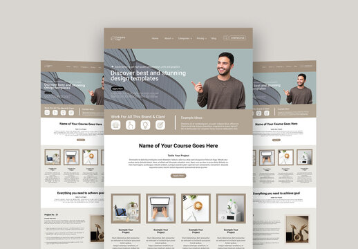 Creative and Minimal Wireframe Template