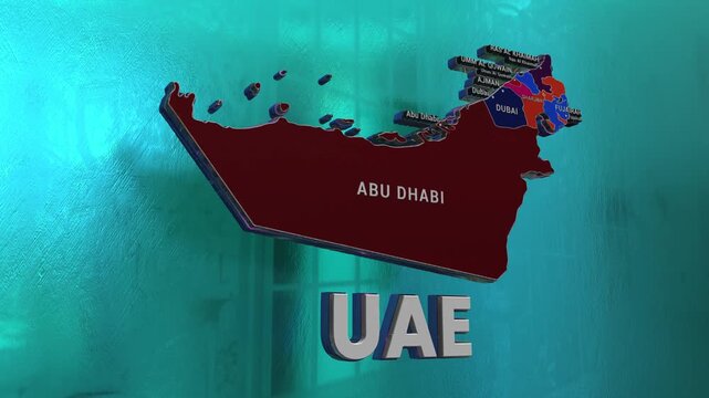 UAE Map