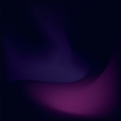 Abstract Dark Purple and Magenta Fluid Gradient Background with Smooth Liquid Waves © SarifinJahan