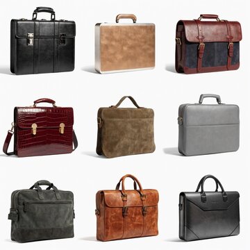 briefcase icon set Vector