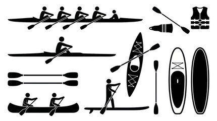 Water Sports Activity Icon Set © SAQUEEN