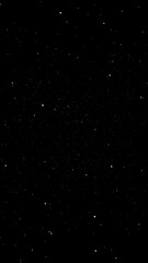 Fototapeta premium Stars Vertical Image. Cosmic night view with stars on black background. Vertical resolution.