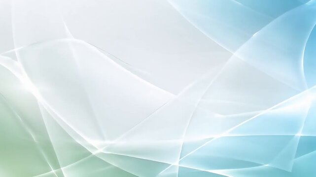 Pastel Blue Background with Elegant Flowing Wave Light for Healthcare,Ecology and Sustainability