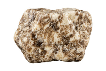 Isolated nature aged river stone element © ritz