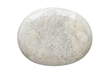 Clean white river stone element © ritz