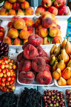 Vibrant assortment of fresh seasonal fruits